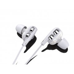 兰士顿 耳机四核双动圈耳麦  D4C-T