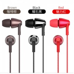 兰士顿 耳机入耳式 重低音炮手机电脑音乐唱歌有线耳塞式通用 M405