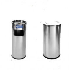 国产 不锈钢 垃圾桶灭烟桶酒店大堂烟灰果皮箱方形带内桶楼梯口办公楼 NX-SN5717