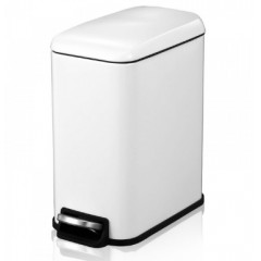 国产 长方形不锈钢垃圾桶脚踏家用创意卫生间窄客厅厕所带盖cs plus