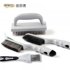 麦思德  不锈钢钢丝刷钢刷去污除锈钢丝刷烧烤清洁刷刷子工业清污刷