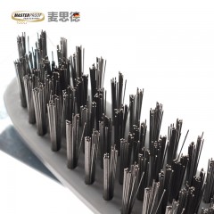 麦思德  不锈钢钢丝刷钢刷去污除锈钢丝刷烧烤清洁刷刷子工业清污刷