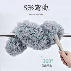 国产 鸡毛掸子除尘家用毛毯子清洁扫灰神器可伸缩灰尘禅子加厚车用除尘