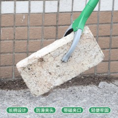 国产  带磁铁环卫垃圾夹垃圾钳拾物器卫生夹捡垃圾夹子取物器长柄