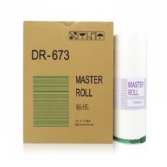 鑫天印    DR673 数码印刷机版纸DP2050 3100 3300 3350速印机蜡纸31 33 s f e一体机版纸MASTER ROLL版纸
