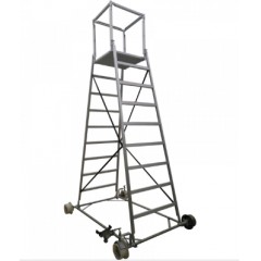 国产   铝合金梯车接触网维修梯车铁路梯车多高度可选作业梯车  GHDL-3