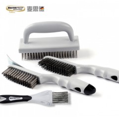 麦思德  不锈钢钢丝刷钢刷去污除锈钢丝刷烧烤清洁刷刷子工业清污刷