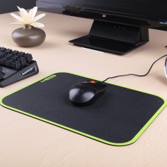镭拓  磨砂树脂硬质游戏鼠标垫超大电竞吃鸡电脑办公小号滑鼠垫 GTS