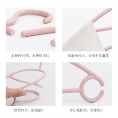 国产 加粗衣架子塑料成人防滑晾挂钩衣挂家用无痕衣服撑晒衣架批发