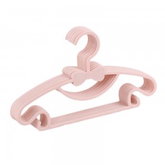 国产  儿童衣架家用无痕小号婴儿宝宝衣架子晾衣架塑料挂架可爱衣服撑子