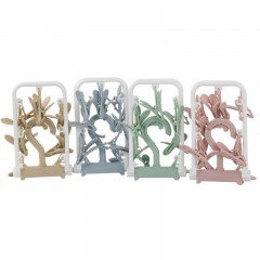 国产 阳台多功能防风晾晒衣架女士内衣袜子带塑料12夹子家用便携可折叠