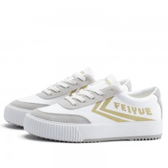 feiyue/飞跃 夏新款厚底女鞋 韩版松糕底帆布鞋 潮流休闲鞋8118