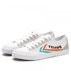 feiyue/飞跃 夏季新款帆布鞋 男女款运动休闲国货潮流小白鞋