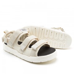 feiyue/飞跃 凉鞋女夏季新款魔术贴百搭沙滩镂空平底鞋厚底休闲鞋