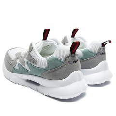 feiyue/飞跃 女鞋休闲老爹鞋新款系带厚底松糕鞋网面透气运动鞋