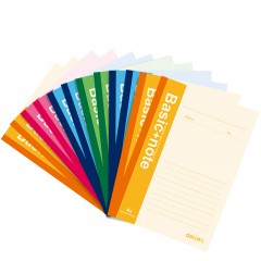 得力7651 软面抄A5软面抄 软皮笔记本软抄小本子40页日记本记事本