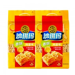 徐福记  沙琪玛469g/470g*1包蛋黄酥芝士味萨其马软早餐糕点下午茶