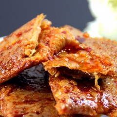 国产 手撕素肉50包豆干网红素牛排牛肉小辣条