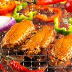 良品铺子 奥尔良风味烤鸡翅中125g