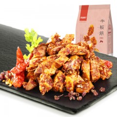 良品铺子  牛板筋120g 牛肉干四川特产麻辣味零食小吃休闲食品