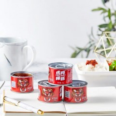 虎邦 辣酱虎皮蒜蓉酱辣酱50g拌饭拌面酱暴下饭辣椒酱调料蘸料不辣