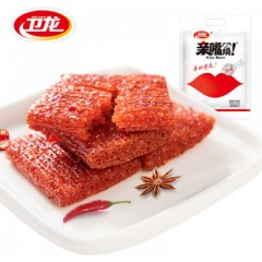 国产 亲嘴烧300g辣条亲嘴片豆干大刀肉麻辣零食小吃