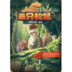 三只松鼠 牛板筋120gx5袋