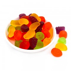 麦德好 热带水果汁橡皮糖软糖qq糖500g