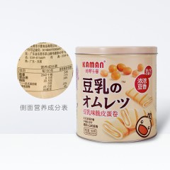 咔啰卡曼 豆乳脆皮蛋卷308g