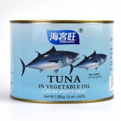 海客旺 油浸金枪鱼罐头 1.88kg