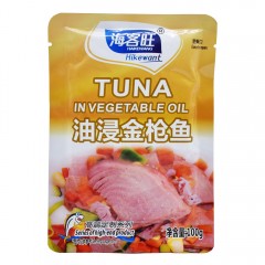 海客旺 油浸金枪鱼罐头100g*5袋沙拉材料即食鱼肉罐头鱼吞拿鱼