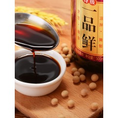 加加 特级生抽酱油一品鲜500ml