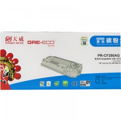 ★ 天威 PR-CF280AG(II) 标准装(蓝包) 适用于HP-M401（CF280A）-标准装黑硒鼓带芯片