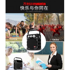 万利达/Malata  户外蓝牙便携式跳舞音箱 X01