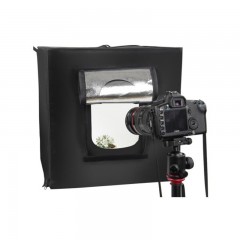 锐玛 EIRMAI YA40 LED迷你柔光箱 专业摄影灯箱小型简易拍照摄影棚套装 电商拍摄器材道具 40CM可调光版