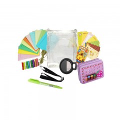 富士 INSTAX CHECKY 拍立得MINI90 一次成像相机 实用配件礼包