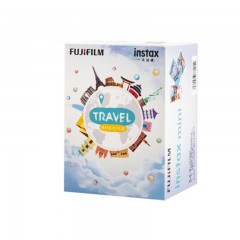 富士 INSTAX 一次成像相纸 INSTAX MINI相纸 缤纷旅行装 3包装 马卡龙 天空蓝 航空信