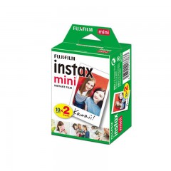 富士 FUJIFILM INSTAX一次成像相机MINI相纸（胶片）白边（双包装）