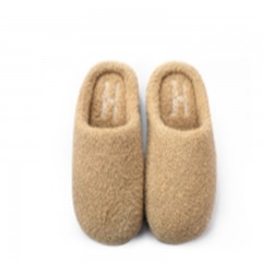 南极人 NANJIREN 19A93 棉拖鞋 浅驼色 42-43码