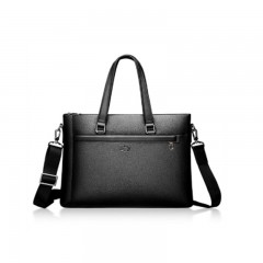 卡帝乐鳄鱼 CARTELO 公文包男士商务手提包 黑色