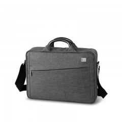 乐上 LEXON 电脑背包笔记本包手提电脑包14/15/15.6英寸单肩背包商务电脑包男女斜跨包14GT深灰色