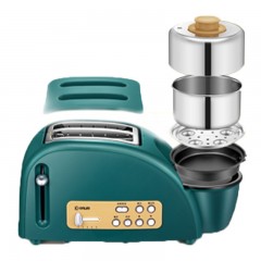 东菱 DONLIM 多士炉 烤面包机家用2片吐司机早餐机酸奶热奶蒸煎煮烙 DL-8009