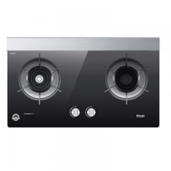 林内 RINNAI 聚能火钢化玻璃嵌入式燃气灶 天然气 RB-2E01NS