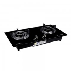 能率 NORITZ JZT-1881G 一级能效 脉冲点火 台嵌两用燃气灶 天然气 双灶钢化玻璃灶具