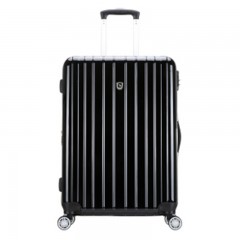 爱华仕 OIWAS 飞机轮拉杆箱6182 商务出差旅行箱 大容量休闲旅游托运箱24英寸黑色