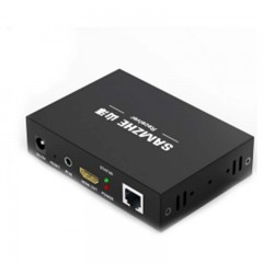 ☆山泽 SAMZHE SZ-01W HDMI网络延长器 HDMI转RJ45网线 100米