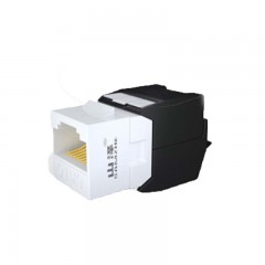 ☆山泽 SAMZHE WMD-006 六类非屏蔽免打模块 RJ45镀金CAT6网线8P8C水晶头母插座连接器