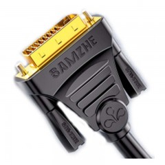 ☆山泽 SAMZHE DV-8100 DVI线 公对公 10M