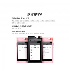 ☆科大讯飞 SR301 智能录音笔(赠送1年转写服务/8G+云存储) 星空灰