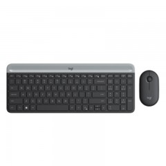 ☆罗技 LOGITECH MK470 键鼠套装 无线2.4G接收器 白色